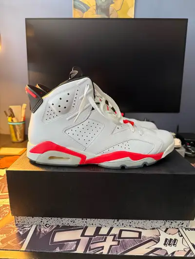Air Jordan Retro 6 Infrared Size 13, View more