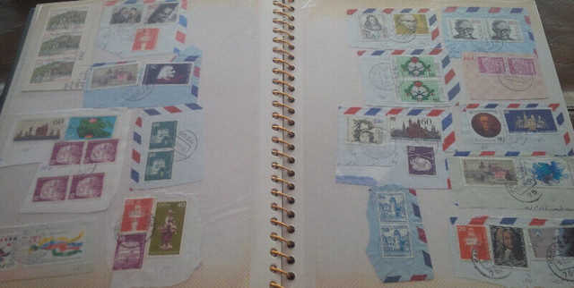 500+ Int'l & Cdn Stamps in Photo Album, See Listing in Arts & Collectibles in Stratford - Image 4