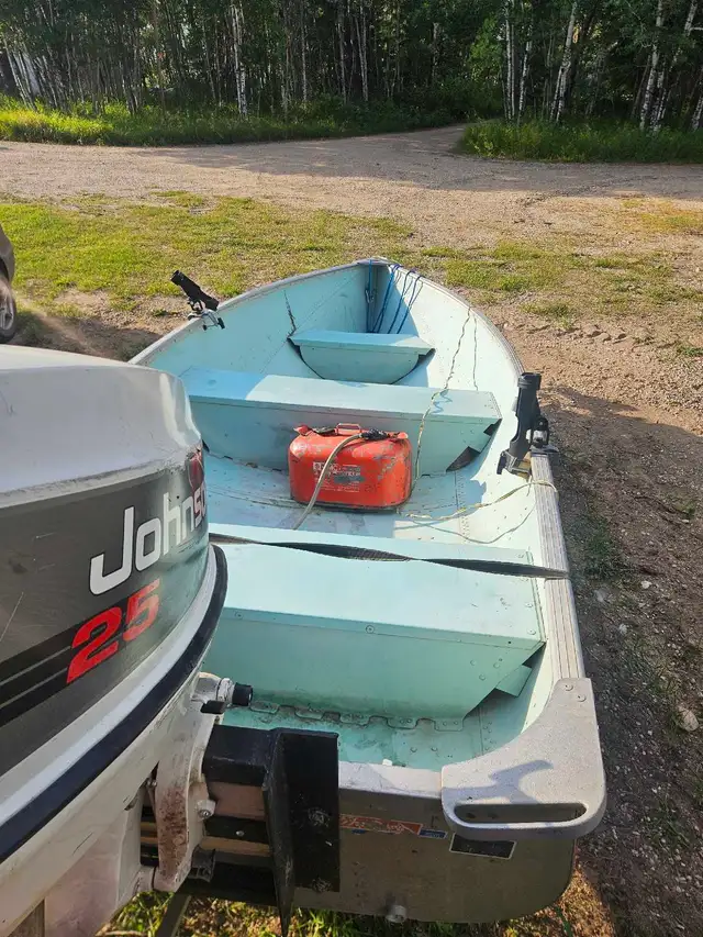 14ft naden tin boat in Powerboats & Motorboats in Prince Albert - Image 3
