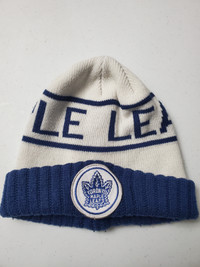 Pre owned Toronto maple leafs Mitchell and Ness toque hat
