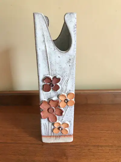 Milton Pottery Vase / Matchstick Holder Hand Made in Scotland, View more