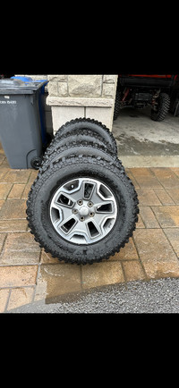Brand new jeep take off tire and wheels