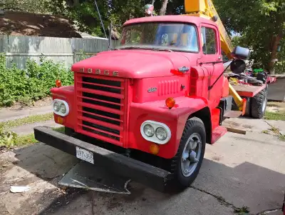 1967 Dodge 500 easey access excelant running order moter size 318 4 ton boom 45 feet with jib plus 2...