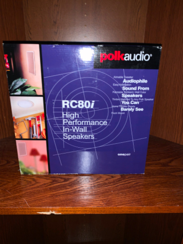 Polk   Audio RC80i 2x pair in Speakers in Delta/Surrey/Langley - Image 2