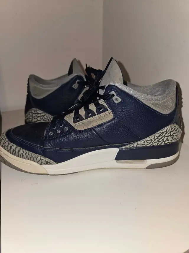 Jordan 3 Retro Georgetown Mens size 13 Blue in Men's Shoes in City of Toronto - Image 9