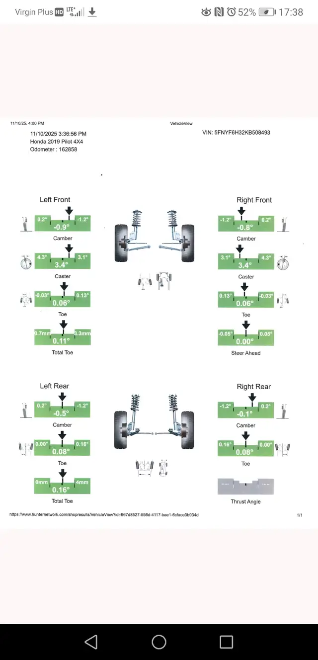 Honda Pilot 2019 EX AWD in Cars & Trucks in Edmonton - Image 11