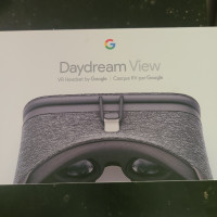 Google daydream view vr headset.                     $40