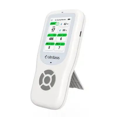 LifeBasis Air Quality Monitor Indoor, View more