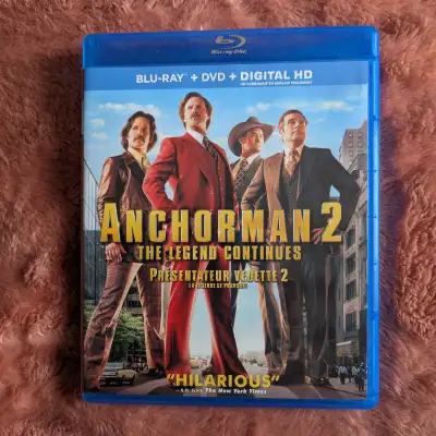Anchorman 2 Blu-Ray/DVD, View more