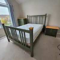 Double Bed Set-All Maple