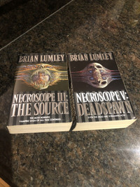 BRIAN LUMLEY NECROSCOPE BOOKS 