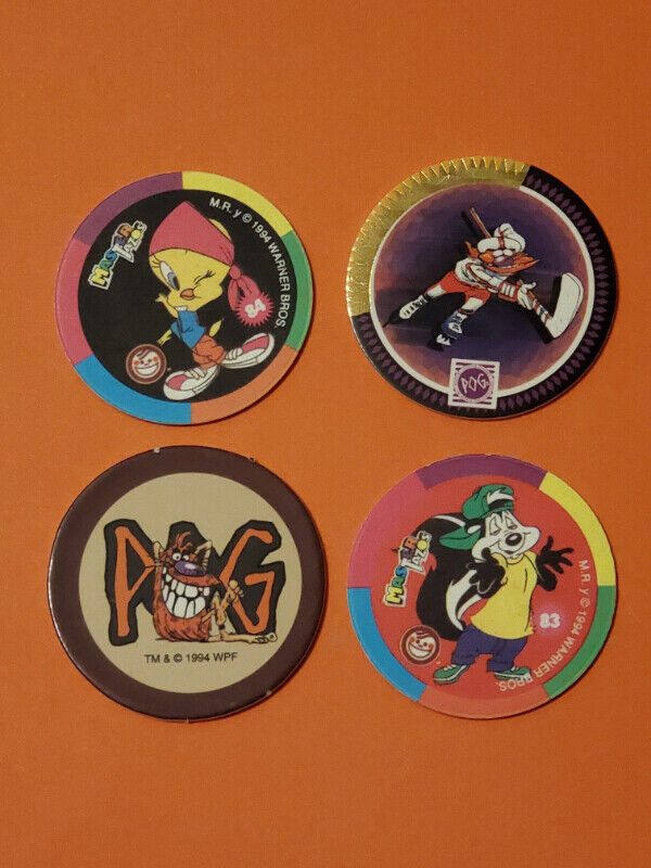 *** STAR WARS MOVIE & WARNER BROTHERS CARTOON POGS / COINS in Arts & Collectibles in City of Toronto - Image 2