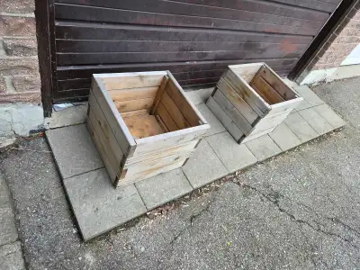 Wooden Planters, View more
