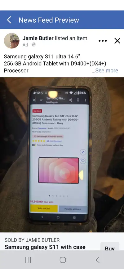 Samsung. Tablet s11, View more