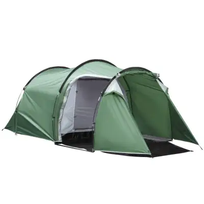 Outsunny Pop Up Camping Tent with Vestibule Waterproof , View more