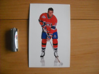 Carte de hockey grand format de Vincent Damphousse (rare)