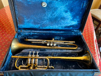 Rare Vintage Professional Bach Stradivarius Trumpets