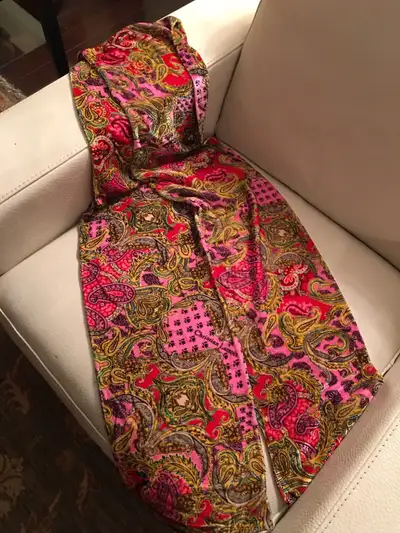 Authentic Christian Lacroix velvet scarf. Brand New!, View more