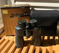 Nikon Action Ex. Waterproof 10X50 Binocular - In Box, Never Used