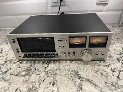 Technics M615 stereo cassette deck, View more