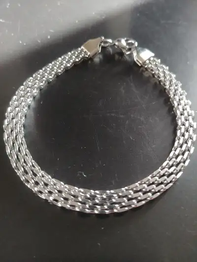 304 stainless steel woven bracelet unisex, View more