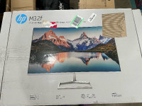 HP 31.5 inch Monitor $180