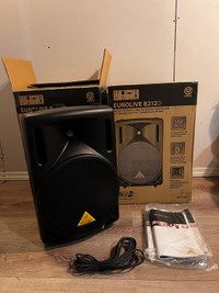 2x Behringer Eurolive B212D Loudspeakers (Brand new)