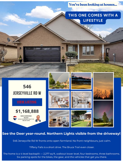 Gorgeous 4 Level backsplit in very desirable Ancaster area