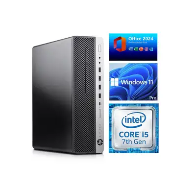 Desktop i5-7500, 16GB RAM, SSD 256GB +HD 500GB, USB3, WiFi: 175$, View more