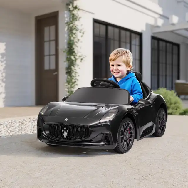 12V Maserati Gran Turismo Licensed Kids Electric Car w/ Remote C in Toys & Games in Markham / York Region - Image 2