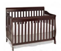 5-in-1 Convertible crib / twin bed