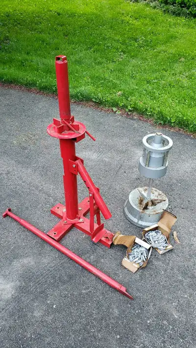 Manual tire changer and bubble wheel balancer, View more