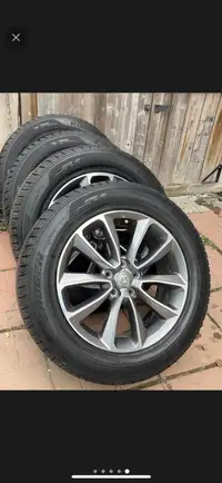 Excellent condition ties and rims 18 inch