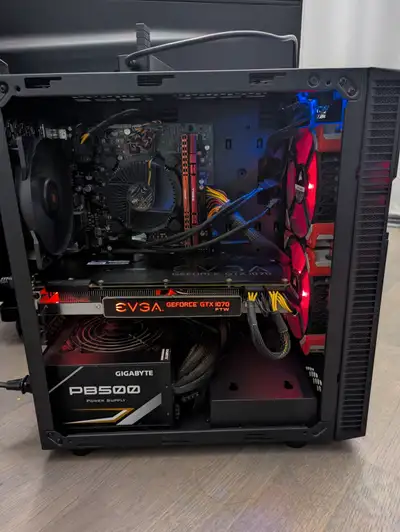 budget gaming pc (i5-7400, 16gb ddr4, gtx 1070), View more