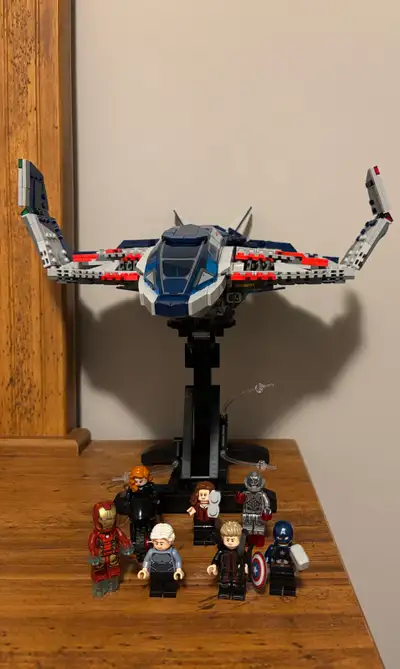 Avengers: Age of Ultron Quinjet-Lego-Pre Built, View more