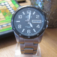 Montre Casio Edifice Black 100m Men's Watch EF-132D-1A7V