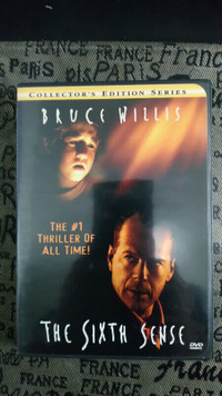 Le Sixième Sens DVD avec Bruce Willis