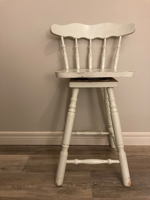 For Sale: Tall Swivel Chair/Bar Stool in Chairs & Recliners in St. John's