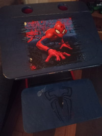 Wooden toddler Spiderman desk...