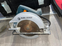 Black and Decker circular saw