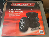 Car Tire Stand (Wheeled) - MotoMaster ($65)