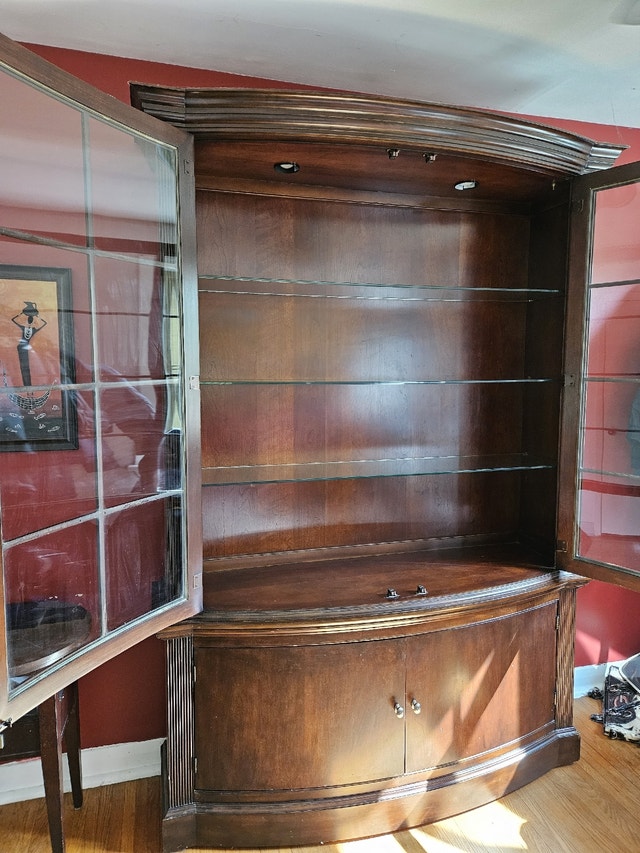 Solid cherry wood Hutch Free Stuff Peterborough Kijiji
