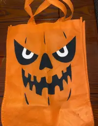 Halloween Jack o lantern bag