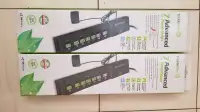 2  power strips advanced for electronic equipment.