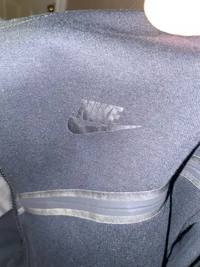 all black Nike tech fleece tracksuit hoodie and pants, View more