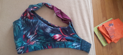 Lola Tropical Themed Sports Bra, View more