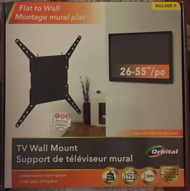 Support TV in Video & TV Accessories in Gatineau - Image 2