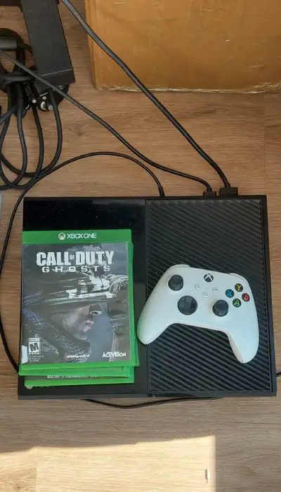 Xbox One with Controller and 4 Games , View more