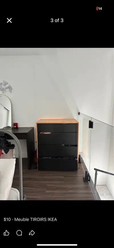 commode / meuble / tiroir ikea, View more