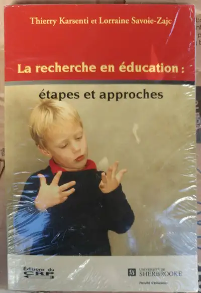 La recherche en education. Etapes et approches., View more